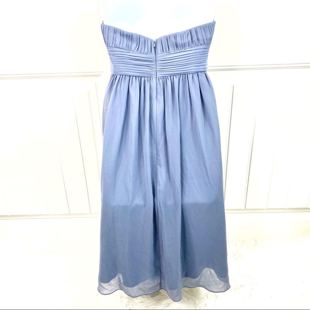 BHLDN Hitherto Blue Strapless Alice Dress - Picture 5 of 6